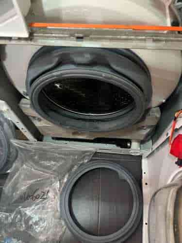 門膠邊破損導致漏水🚿Fortress豐澤牌前置式洗衣機 FW1016B813