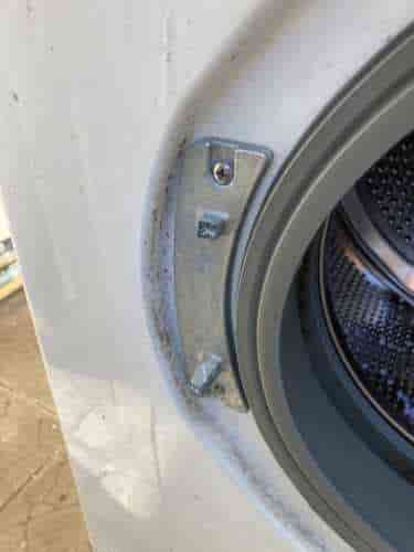 門鉸斷裂😓Zanussi金章牌前置式洗衣機 ZWM1207