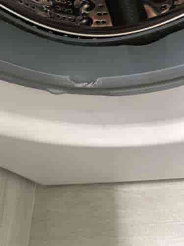 門膠邊破裂漏水🚿LG前置式洗衣機 WF1208C4W