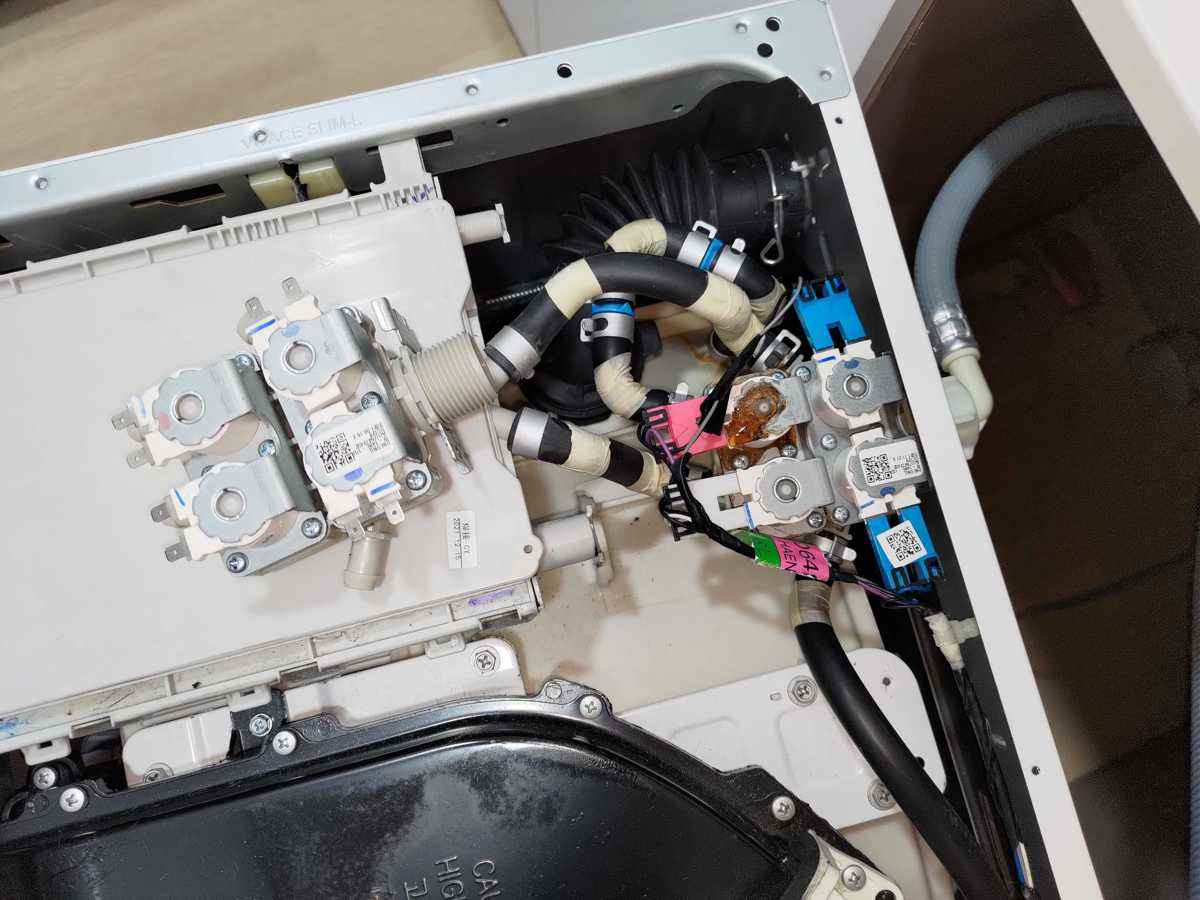 解決中途漏水問題💦LG二合一洗衣乾衣機 FC12085V2W