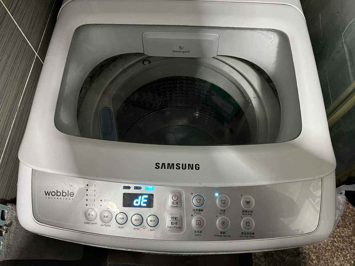 出現故障碼DE🛠️Samsung三星日式洗衣機 WA70M4200SW