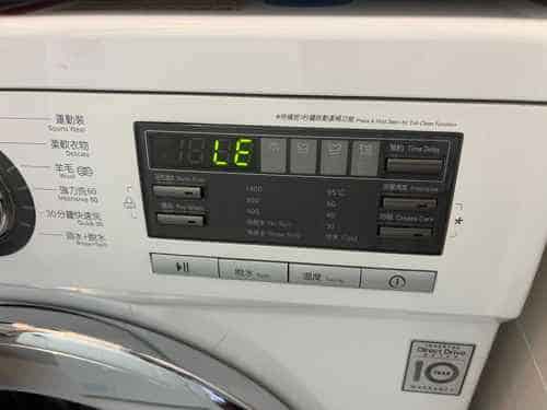 出現故障碼LE，壞轉速傳感器🔒LG前置式洗衣機 WFN1408MW