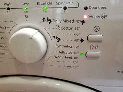 出現故障碼F06，燈號異常🔦Whirlpool惠而浦前置式洗衣機 AWC7100A