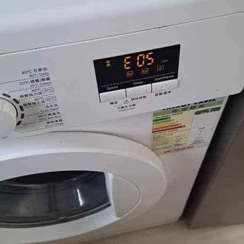 出現故障碼E05😵Thomson湯笙牌前置式洗衣機 TMFWQ712