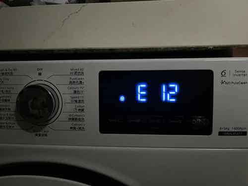 出現故障碼E12，不排水😱Whirlpool惠而浦二合一洗衣乾衣機 WRAL85411