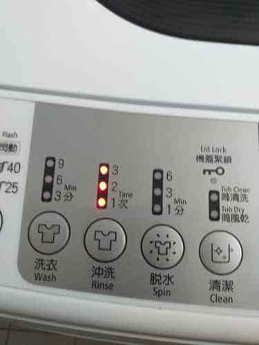 燈號異常閃沖洗排燈🔦Hitachi日立牌日式洗衣機 NW60CSP