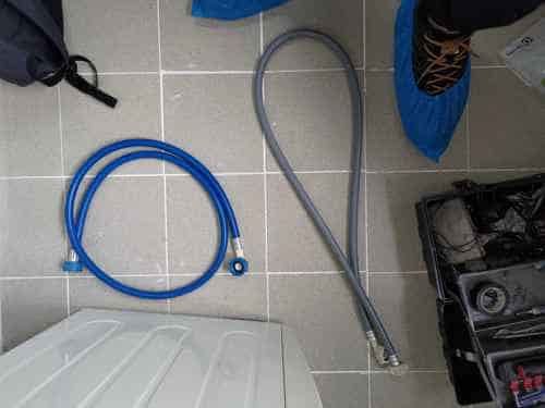 入水喉漏水問題🚰Samsung三星前置式洗衣機 WF602U2BKWQ/SH