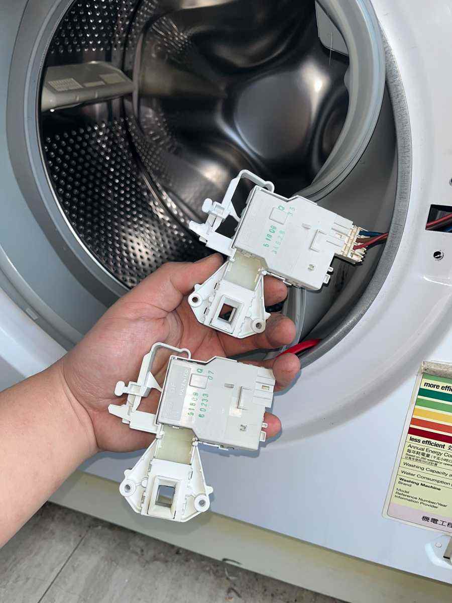 焗乾過程漏電＆門鎖問題🔧Siemens西門子二合一洗衣乾衣機 WK14D320GB/07