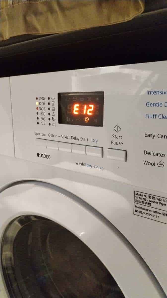 出現故障碼E12，摩打碳刷問題完美解決😊Siemens西門子前置式洗衣機 WK14D321HK/07