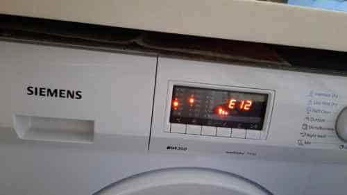 出現故障碼E12😵Siemens西門子前置式洗衣機 WD14D366HK/03