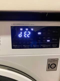 出現故障碼dE2🔒LG前置式洗衣機 WF1207C4W