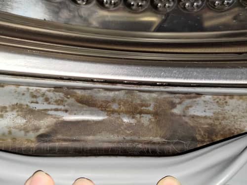 清洗洗衣機及去除膠邊嚴重除霉🧼Electrolux伊萊克斯前置式洗衣機 EWF12022