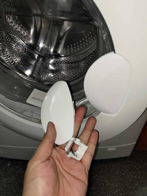 門把手斷裂🔧Zanussi金章牌前置式洗衣機 ZFV815