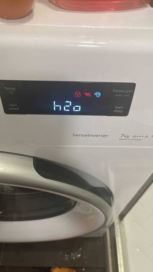 不能入水，出現故障碼h2o🔧Whirlpool惠而浦前置式洗衣機 CFCR70111