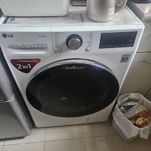 只需更換門鎖掣：現場排除這部LG FC系列洗衣機dE2故障 🗝️