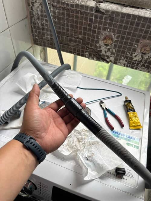 延長排水喉竟救了這部Panasonic NAS系列洗衣機E10故障 🎯