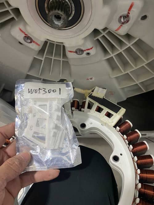 表面排水異常背後的真相：這部LG WFN系列洗衣機LE故障碼診斷實例 💡