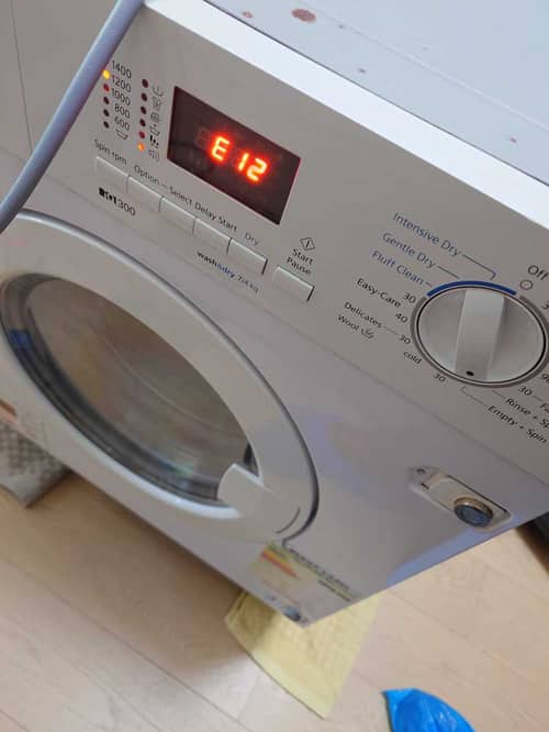 中秋佳節特別維修：這部西門子WK系列洗衣機E12故障碼摩打碳刷更換體驗 🌕