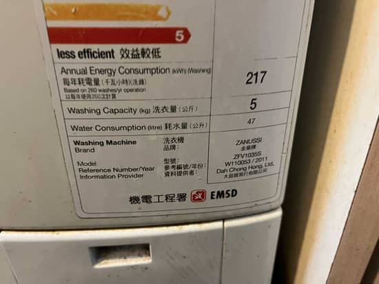 開門把手斷裂😱Zanussi金章牌前置式洗衣機 ZFV1035S