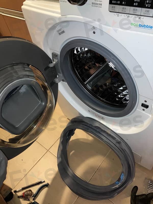 更換門膠邊⭕Samsung三星洗衣機 WW80K5210VW