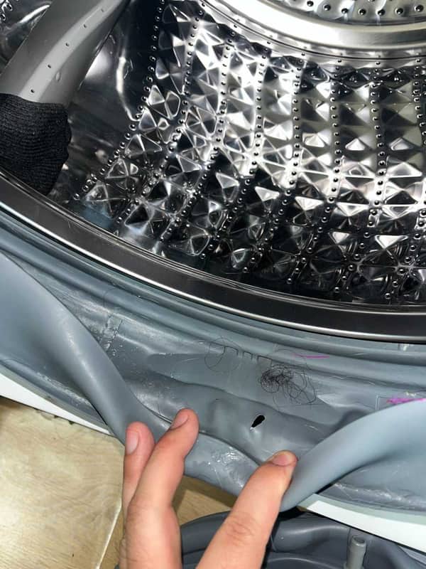 洗衣中途漏水💦Samsung三星前置式洗衣機 WW90T654DLE/SH