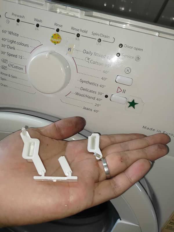 按鈕凹陷也能拖垮日常？這部惠而浦AWC系列洗衣機現場修復全紀錄 🪄