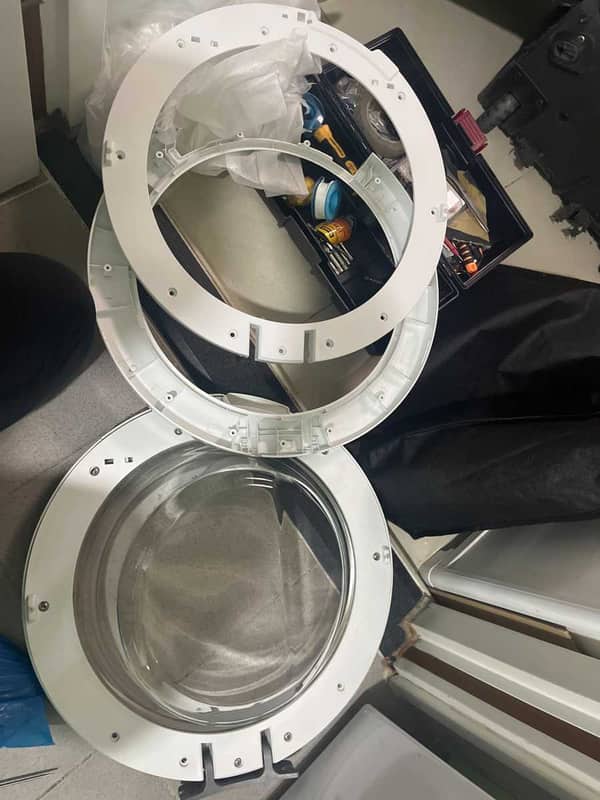 當孩子一跳，這部Hitachi BDW系列洗衣機門框斷裂後的修復歷程 💔