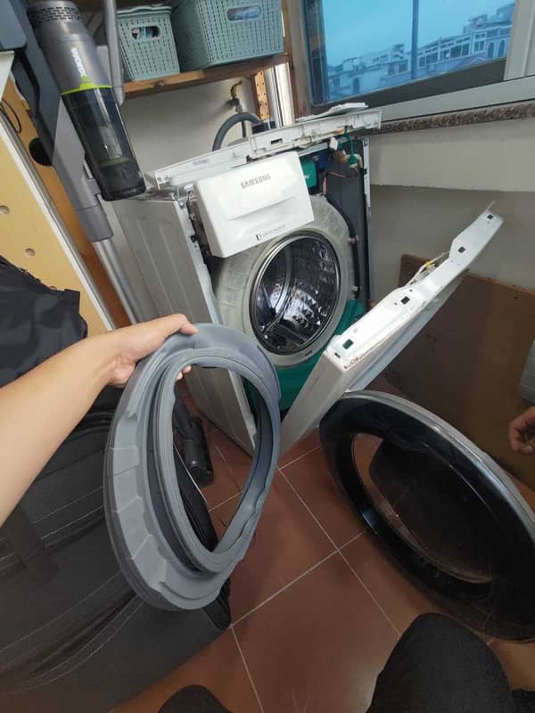 自拆清洗引發的拼裝難題：這部Samsung WW系列前置式洗衣機現場還原🧰