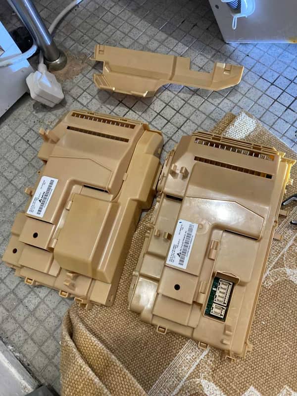 這部惠而浦CFCR系列洗衣機F06故障後門鎖怎麼都扣不上？現場更換2大零件解決 🎯