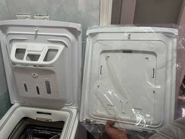汽修技工無奈放棄，這部Whirlpool TDLR系列洗衣機機門現場換新門🧐