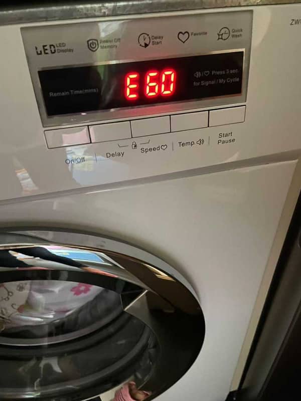 租屋族必看：這部Zanussi ZWM系列洗衣機E60故障碼背後的真相 🔍