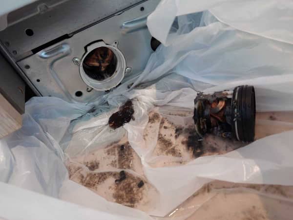 前任租客遺留的「隱形垃圾」：E06故障碼下這部Gorenje WDI系列洗衣機的排水救援記錄 🧺