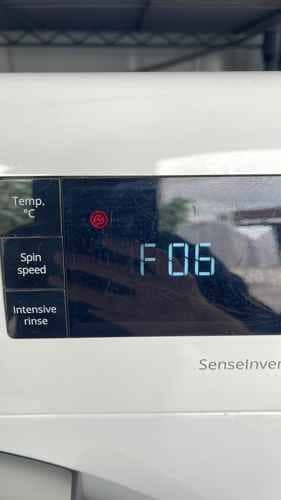 出現故障碼F06，壞門鎖掣🔒Whirlpool惠而浦前置式洗衣機 CFCR80221