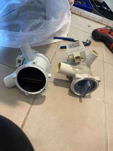 洗衣中途顯示F18？這部西門子WD系列洗衣機排水泵更換實錄🔄