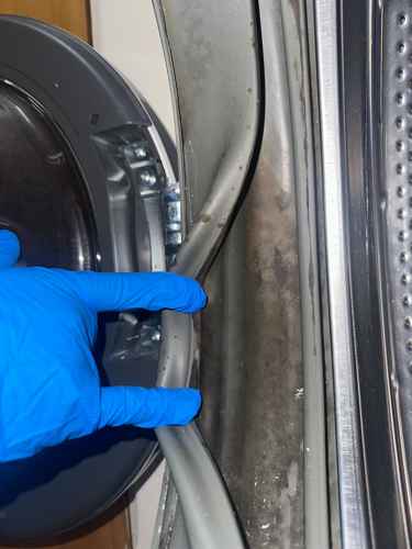首次租屋入住，租客竟在這部Whirlpool前置式洗衣機門膠發現黴菌🧽