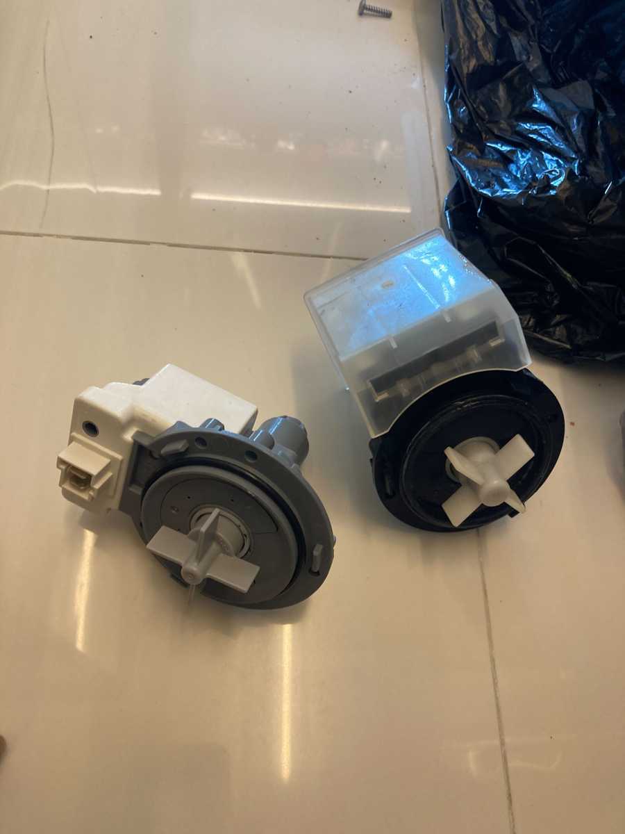 過濾器清理不見效，這部LG WFNP系列洗衣機持續出現0E故障碼，排水泵成關鍵 🌀