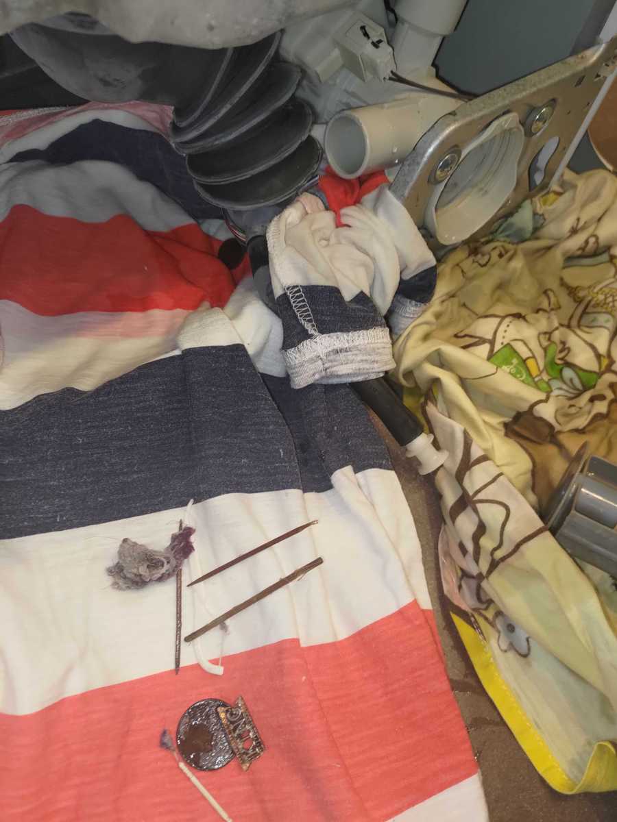 小習慣大影響：這部西門子WH系列洗衣機E36故障碼竟因口袋雜物堵塞 💦