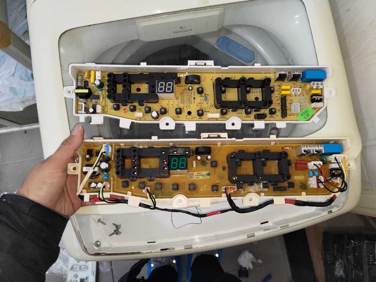 檢查水龍頭與入水喉仍不吸水？這部Samsung WA系列洗衣機電子板失靈才是關鍵🧠