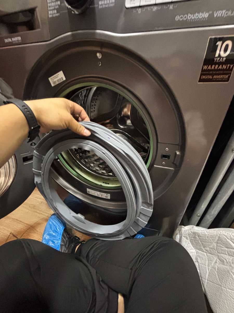 拉鏈暗藏隱患？這部Samsung WW系列洗衣機門膠邊過早破損原因🤔