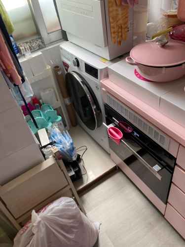 廚房空間窄也能搞定！這部LG FC系列洗衣機dE1門鎖更換步驟🗝️