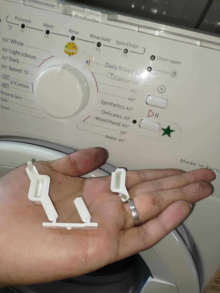 按鈕凹陷也能拖垮日常？這部惠而浦AWC系列洗衣機現場修復全紀錄 🪄
