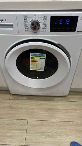 出現故障碼E12🔓Whirlpool前置式洗衣機 FRAL80111
