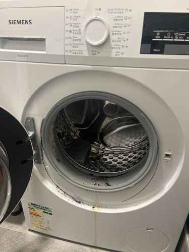 日積月累水痕🧐竟讓這部西門子WS系列洗衣機鋼圈生鏽斷裂？