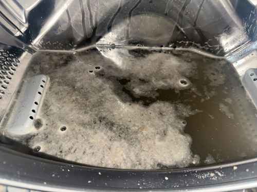 以為有定期清潔就沒問題？這部Electrolux前置式洗衣機內膽深處其實藏滿污漬🧺